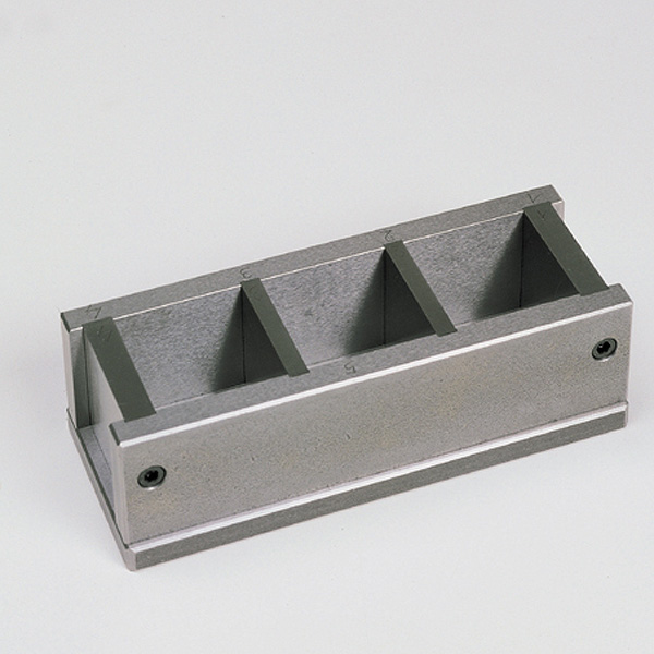 CUBE MOULDS-50 X 50 X 50 MM-THREE GANG-CAST IRON